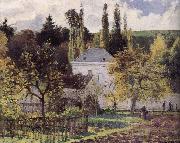 Loose multi tile this Ahe rice Tash s villa Camille Pissarro